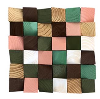 Solid wood mosaic -
Finnish pine
  -- YMSMY-9