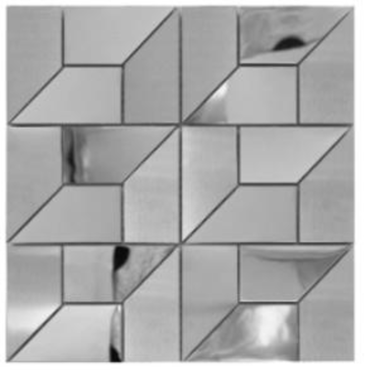 White mirror/white brushed