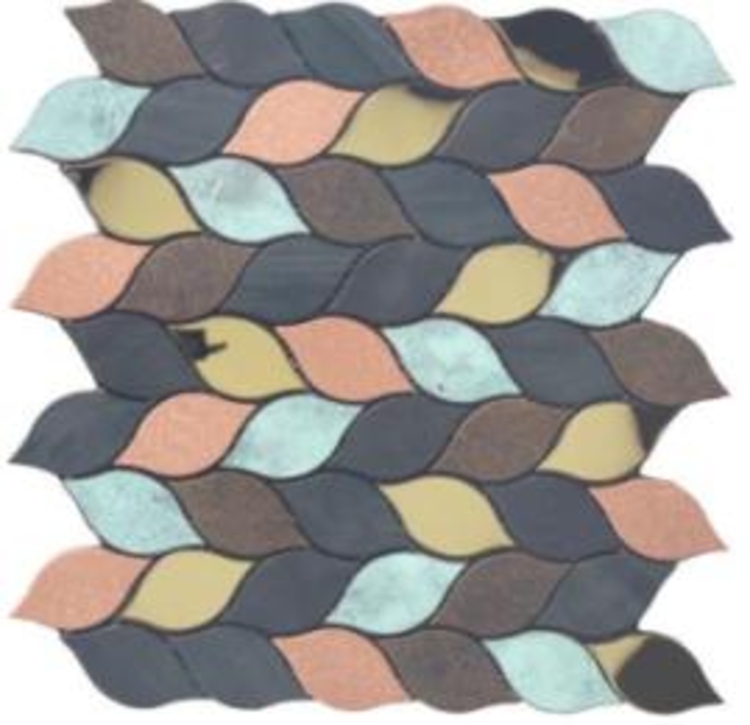 Colored copper / titanium gold