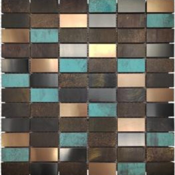 Colored copper / black brushed / rose brushed