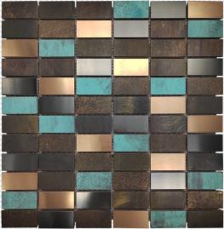 Colored copper / black brushed / rose brushed