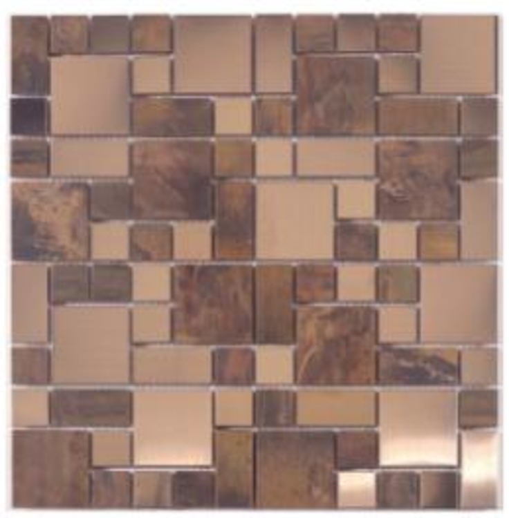 Bronze / rose brushed