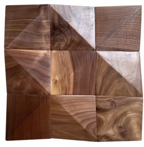 Solid Wood Mosaic -
Black Walnut
-- YMHTX-1