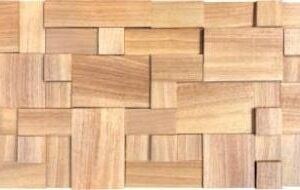 Solid Wood Mosaic -
Rubberwood
-- YMXM-19
