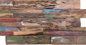Solid wood mosaic- colorful lacquered bark
  -
-YMSP-15